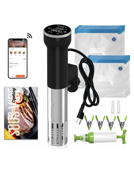 Cocedor Sous Vide Wi-Fi Cattleman Cuisine 1000W 16L Cocedor Sous Vide Wi-Fi Cattleman Cuisine 1000W 16L