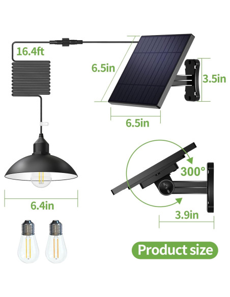 Luz Colgante Solar 7 Colour YL008-5A Cálido/Blanco con Control Remoto Luz Colgante Solar 7 Colour YL008-5A Cálido/Blanco con Control Remoto