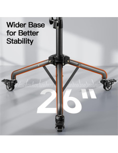 Soporte de Proyector Amada Ajustable con Ruedas y Bandeja 2