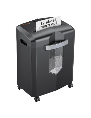 Trituradora de Papel Bonsaii C266-B Micro Corte 12 Hojas P-4