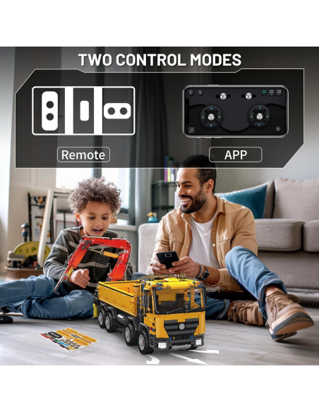 Grúa Móvil de Construcción Mould King 17050 4012 Piezas RC Grúa Móvil de Construcción Mould King 17050 4012 Piezas RC