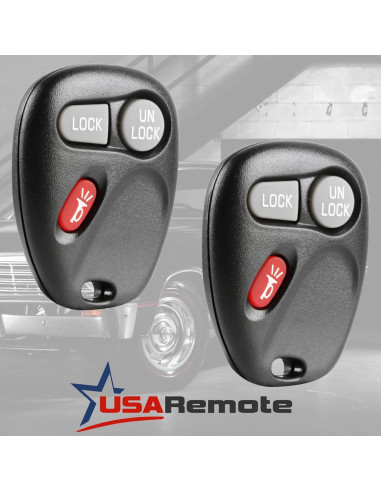 Llave Remota USARemote 3 Botones Programable 0.04 kg