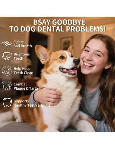 Polvo Dental para Perros Fuzzycare 150g - Limpieza Natural