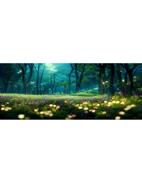 Fondo de Fotografía Vinilo 12x6ft SIEDYCV Bosque Encantado Fondo de Fotografía Vinilo 12x6ft SIEDYCV Bosque Encantado
