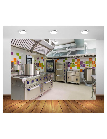 Fondo de Fotografía 250x180cm Loccor Tela Cocina Decorativa Fondo de Fotografía 250x180cm Loccor Tela Cocina Decorativa