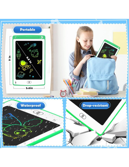 Tableta de Escritura LCD TQU 8.5" Colorida 16 Paquete Tableta de Escritura LCD TQU 8.5" Colorida 16 Paquete