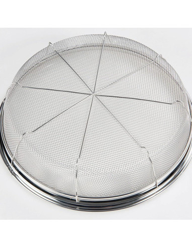 Colador de Malla Fina DOPMEP 19 cm Acero Inoxidable