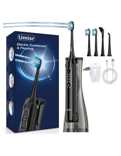 Cepillo de dientes eléctrico Umisr Wf2100 4 en 1 con irrigador