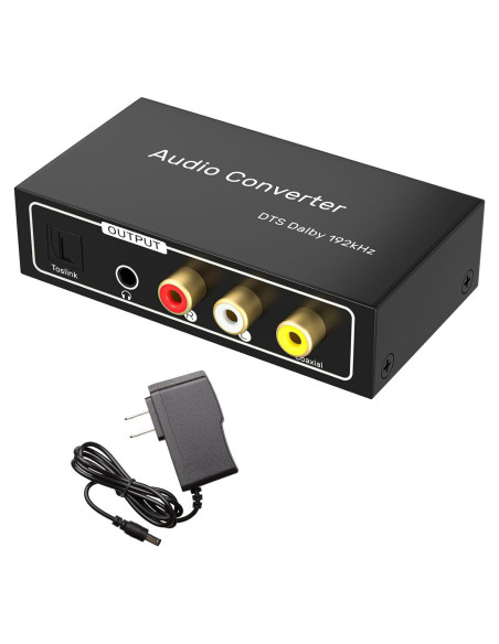 Extractor de Audio HDMI ARC AMANKA a SPDIF Coaxial 192KHz Extractor de Audio HDMI ARC AMANKA a SPDIF Coaxial 192KHz