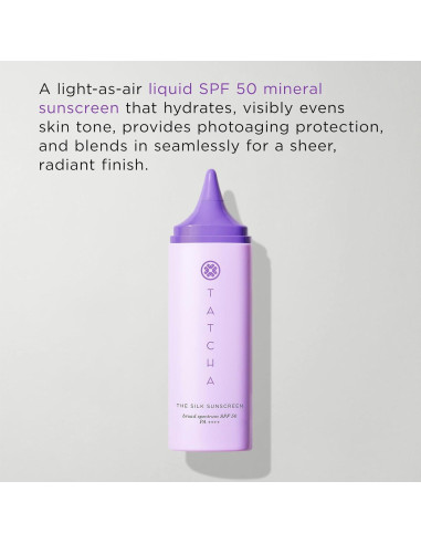 Protector Solar Mineral TATCHA SPF 50 PA++++ 50 ml Hidratante