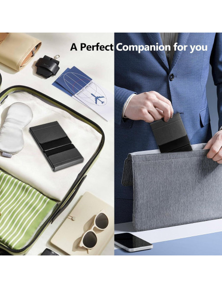 Teclado Bluetooth Plegable Inalámbrico MESWAO con Touchpad Teclado Bluetooth Plegable Inalámbrico MESWAO con Touchpad