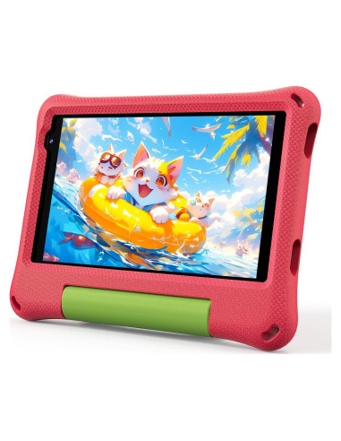 Tableta para Niños CALLSKY-NOTE 8" Android 14 64GB Rojo