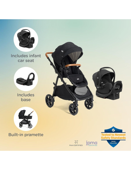 Sistema de Viaje Joie Ginger 4 en 1 con Asiento de Auto 3.5 kg Sistema de Viaje Joie Ginger 4 en 1 con Asiento de Auto 3.5 kg