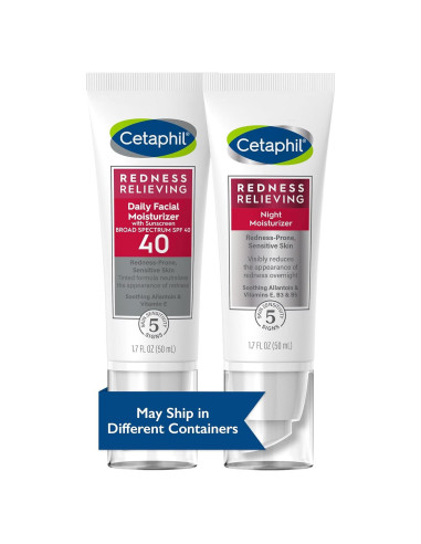 Conjunto Hidratantes Cetaphil para Piel Sensible - Alivio Enrojecimiento SPF 40