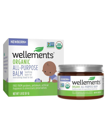 Bálsamo Orgánico Multiusos Wellements 53 ml para Bebés Bálsamo Orgánico Multiusos Wellements 53 ml para Bebés