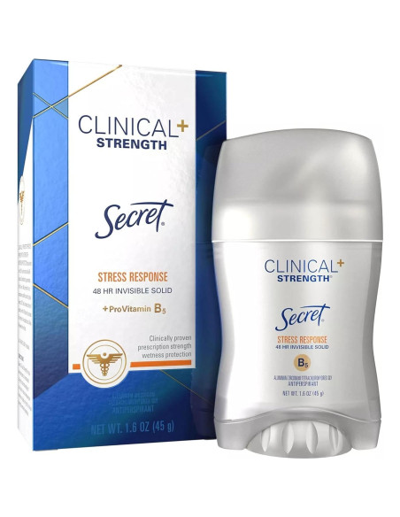 Desodorante Antitranspirante Clínico Secret Fuerza Suave 149g Desodorante Antitranspirante Clínico Secret Fuerza Suave 149g