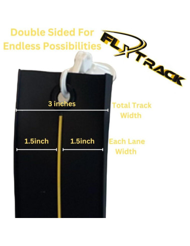 Pista de Carreras Flexible 5.1m con 2 Autos y Ventosa A&H
