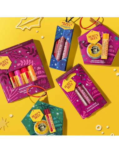 Set de Regalo Balsamo Labial Burt's Bees 4 Sabores 4.25g