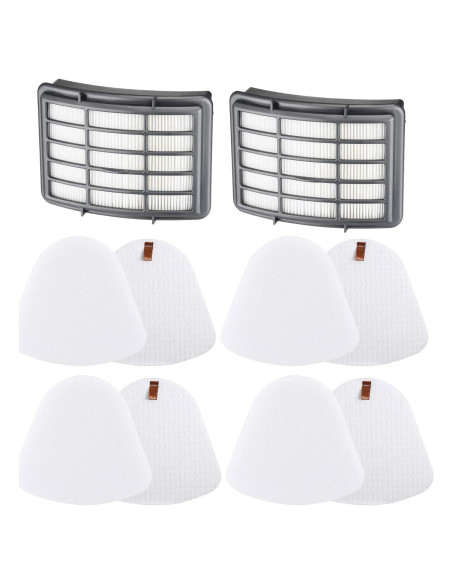 Paquete de 4+2 Filtros Reemplazo LINNIW para Aspiradora Shark Paquete de 4+2 Filtros Reemplazo LINNIW para Aspiradora Shark