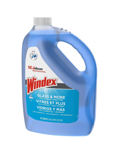 Limpiador de Vidrio Windex 3.78L con Amoníaco - Brillo Sin Rayas