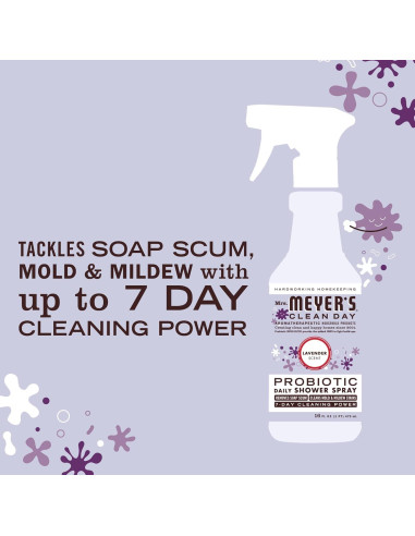 Limpiador Probiotico para Ducha Mrs. Meyer's Lavanda 450g