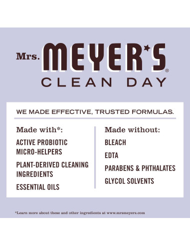 Limpiador Probiotico para Ducha Mrs. Meyer's Lavanda 450g
