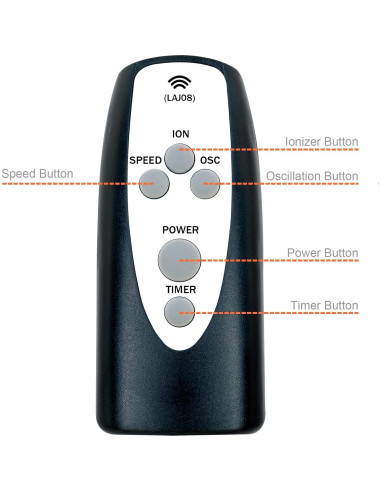 Control Remoto Reemplazo Lasko 2551 2554 2559 4824 T32202