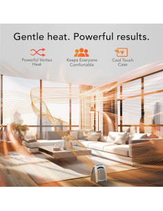 Calefactor Eléctrico Vornado AVH10 2025 con Termostato Digital 2