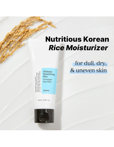 Mascarilla Spa Nocturna COSRX 60ml Arroz y Niacinamida