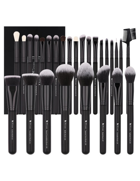 Conjunto de Pinceles de Maquillaje DUcare 27 Piezas Profesional Conjunto de Pinceles de Maquillaje DUcare 27 Piezas Profesional