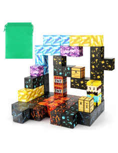 Bloques de Construcción Magnéticos Boxgear - Minas Espada Cavernas