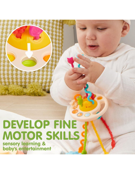 Juguetes Montessori Joyin - Set 10 Bloques y 6 Anillos Apilables Juguetes Montessori Joyin - Set 10 Bloques y 6 Anillos Apilables