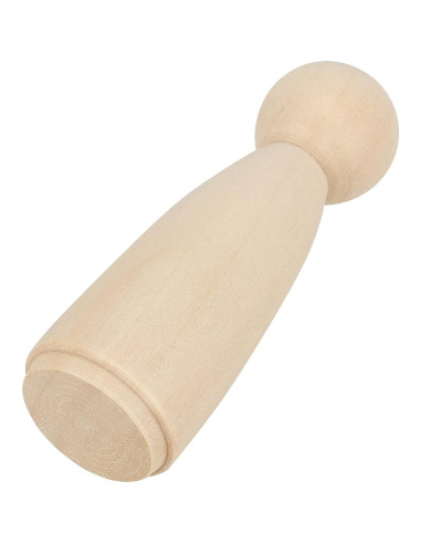 30 Piezas Muñecas de Madera sin Terminar HEIHAK 8.89 cm