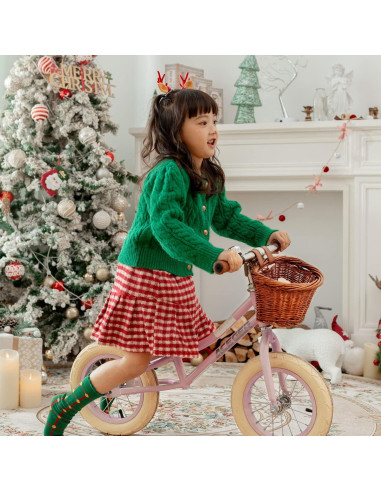 Bicicleta de Equilibrio ACEGER 12" Rosa para Niños 2-5 Años