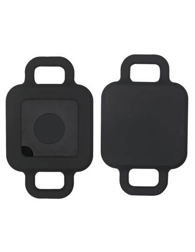 Soporte para Collar de Gato Tile Pro - Funda Silicona Negra