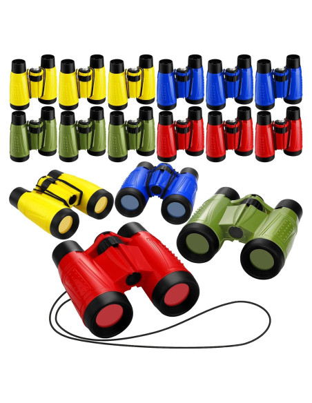 Binoculares de Juguete Deekin para Niños - 16 Piezas Multicolor Binoculares de Juguete Deekin para Niños - 16 Piezas Multicolor