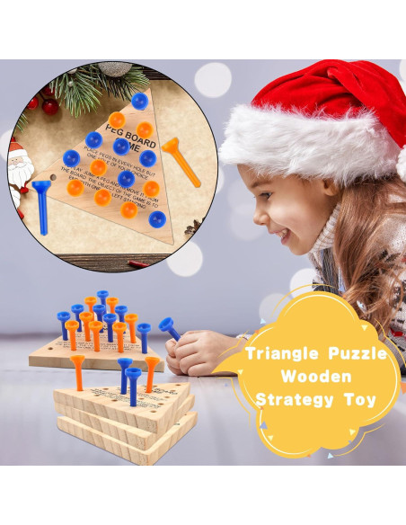 Juego de Clavos de Madera Haconba - 30 Paquetes Triangular 11 cm Juego de Clavos de Madera Haconba - 30 Paquetes Triangular 11 cm