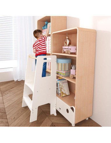 Torre de Aprendizaje Montessori Muelartique Ajustable 91 cm