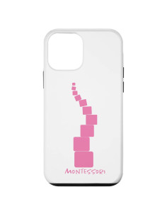 Funda Protectora Rosa Torre para iPhone 12 Mini - Alta Resistencia