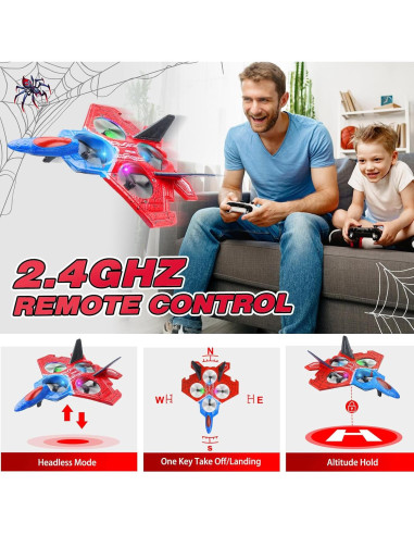 Drone Acrobático RC Aooess CX-93Z 2.4GHz para Niños
