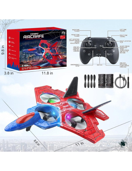Drone Acrobático RC Aooess CX-93Z 2.4GHz para Niños Drone Acrobático RC Aooess CX-93Z 2.4GHz para Niños