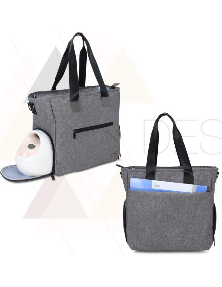 Bolsa de Transporte Teamoy para Extractor de Leche y Laptop 35.56 cm Bolsa de Transporte Teamoy para Extractor de Leche y Laptop 35.56 cm