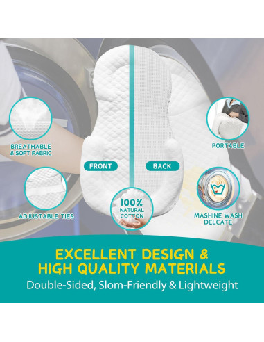 Cuna Acolchada para Bebés Dreamy Baby 0-24M Algodón Orgánico