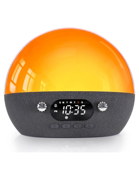 Reloj Despertador Amanecer MOMILLA RO310 con Altavoz Bluetooth Reloj Despertador Amanecer MOMILLA RO310 con Altavoz Bluetooth