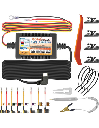 Kit de Cableado Duro ROVE USB-C para Cámaras R2-4K y R3