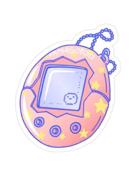 Calcomanías Tamagotchi Memories para Laptop y Decoración DIY Calcomanías Tamagotchi Memories para Laptop y Decoración DIY