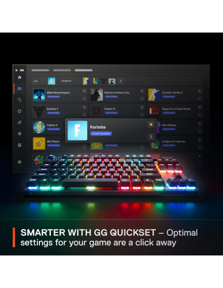 Teclado SteelSeries Apex Pro TKL Gen 3 OmniPoint 3.0 RGB Teclado SteelSeries Apex Pro TKL Gen 3 OmniPoint 3.0 RGB