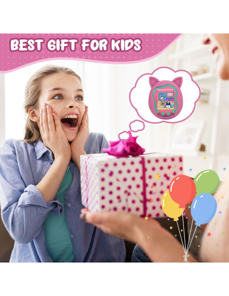 Funda de Silicona Winceed Rosa para Tamagotchi Uni - Protección Completa Funda de Silicona Winceed Rosa para Tamagotchi Uni - Protección Completa