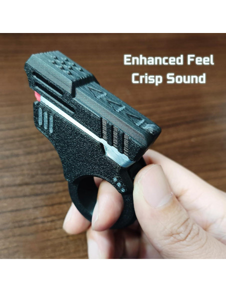 Deslizador Fidget Gun Ography 3D Alivio Estrés 6.99x5.99cm Deslizador Fidget Gun Ography 3D Alivio Estrés 6.99x5.99cm