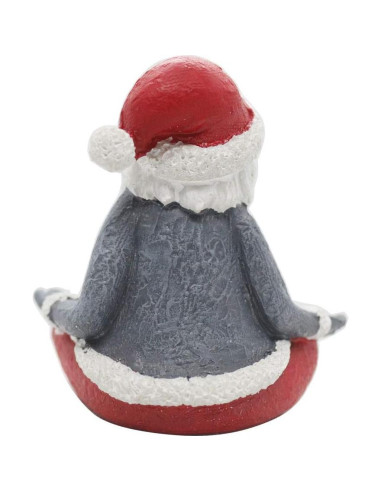Gnomo de Navidad Meditativo KiaoTime 8.9 cm Resina Decorativo